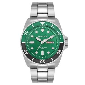 ARMITRON MENS WATCH ARMITRON 20/5583 WATCH ARMITRON DAY DATE BRACELET WATCH NEW